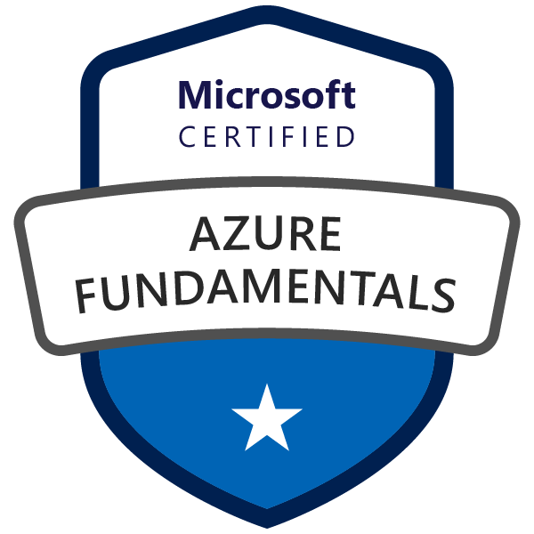 Azure AZ 900 Logo